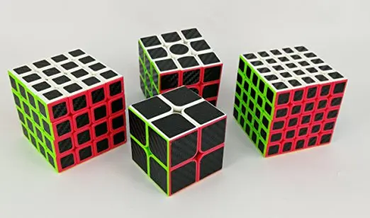 Cuber speed cubing Bundle Phantom наклейка из углеродного волокна магический куб 2x2 3x3 4x4 с 5x5