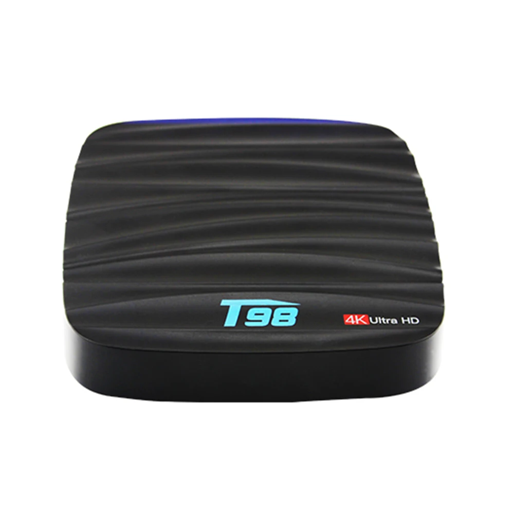 Горячая продажа 4k android tv box RK3328 Android7.1 T98 Smart 2g/8g 2g/16g H.265 4K KD 17 3 четырехъядерный VP9 3D