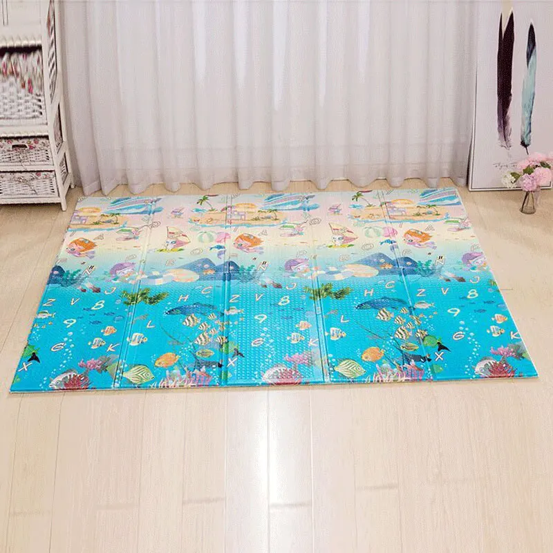 Детский игровой коврик Xpe Puzzle, детский коврик, утолщенный, Infantil, складной коврик, Детский ковер, мягкий пол, для ползания, детские развивающие игрушки
