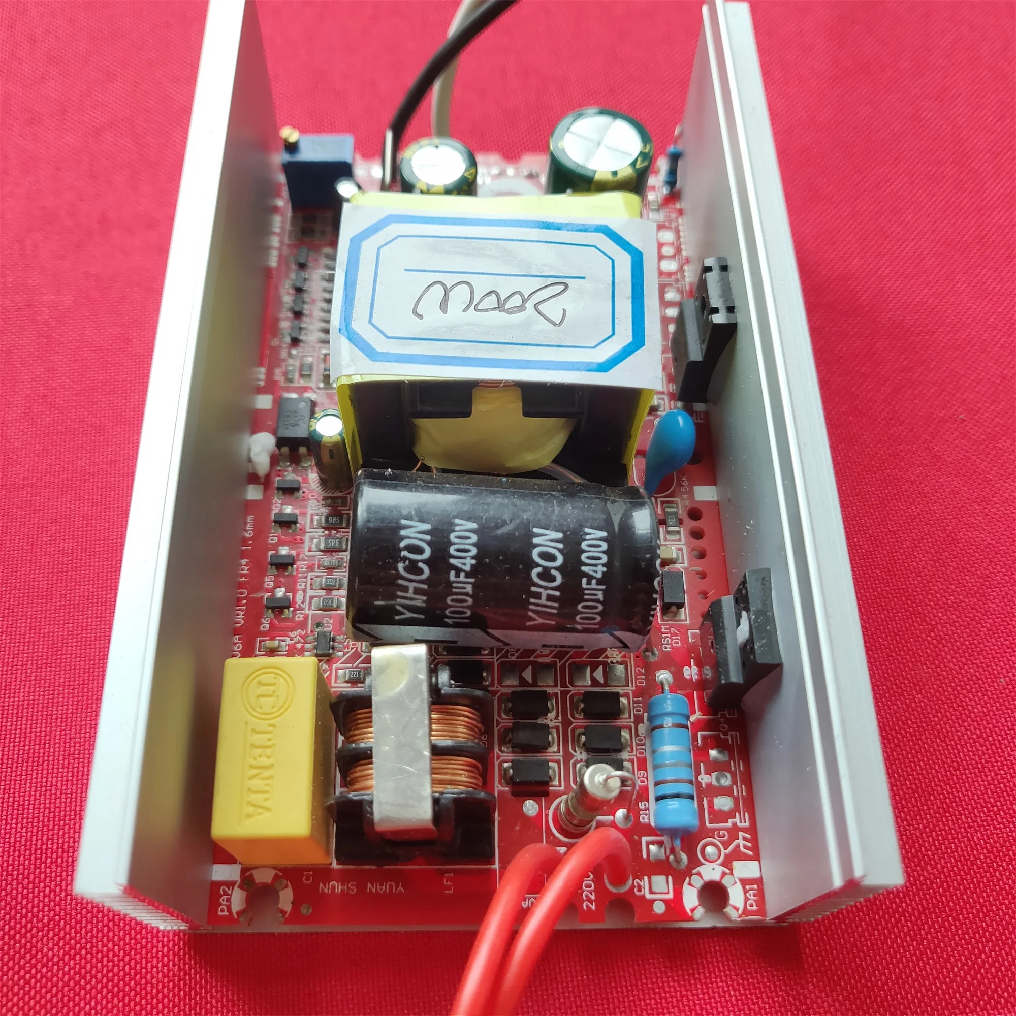 DIY проектор/проекция 200 Вт источник постоянного тока 220 В вход 30-36 в выход с защитой