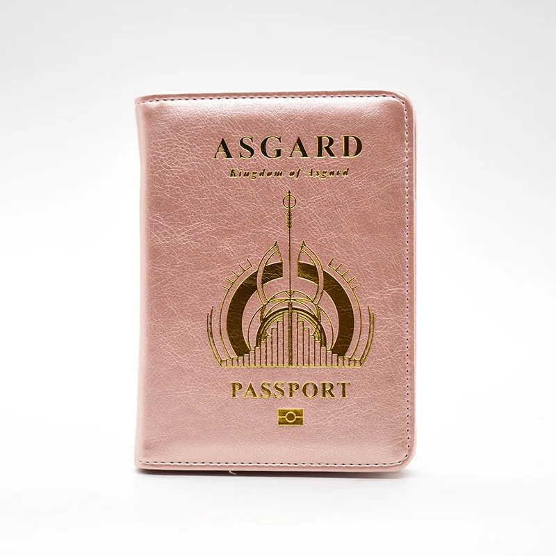 HEQUN Asgard Rfid Обложка для паспорта унисекс элегантный держатель из искусственной кожи органайзер для документов Дорожный Чехол для паспорта Кошельки