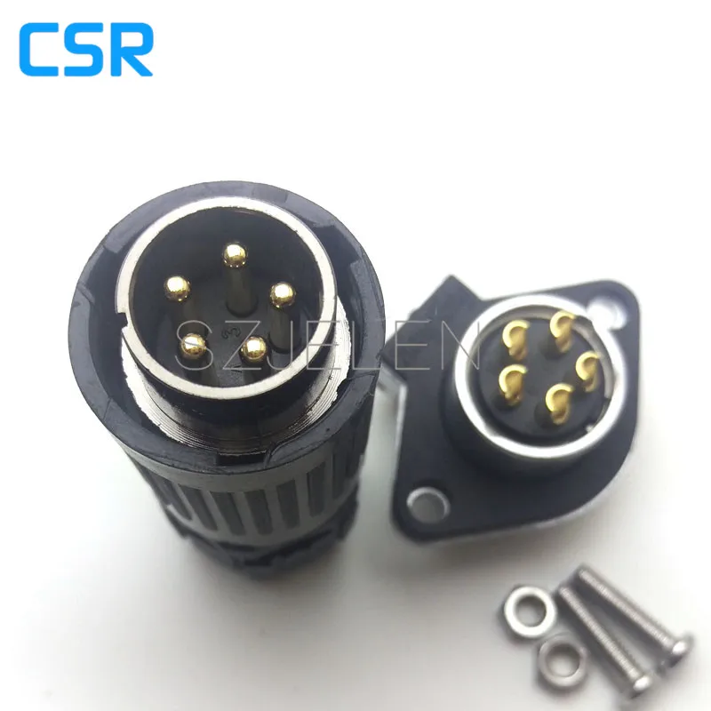 Серия HP20 промышленные разъемы с 5 штырьками штекером и гнездом кабельный