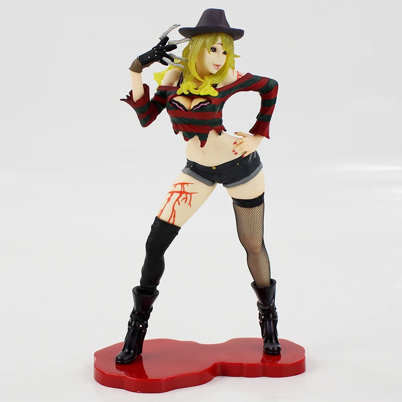 Freddy VS Jason Figures Voorhees Pamela "Кошмар на улице Вязов" Фредди Крюгер пятница 13th Horror bishujo модель игрушки куклы