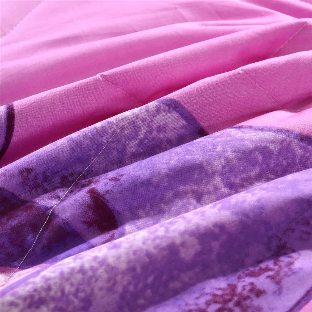 Летнее стеганое одеяло с рисунком в стиле Disney односпальное Двухспальное