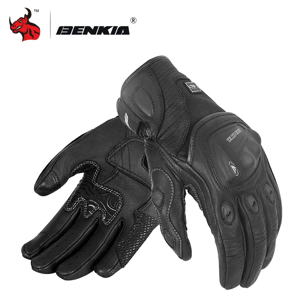 

BENKIA Motorcycle Gloves Men Women Waterproof Moto Gloves Moto Racing Gloves Leather Motocross Gloves HDF-GK120