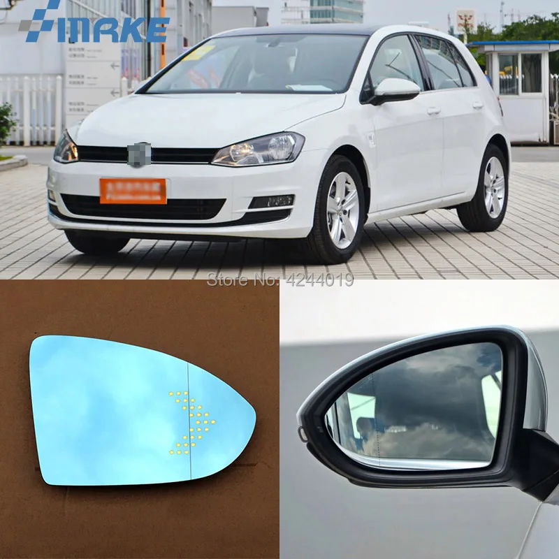 SmRKE для VW Volkswagen Golf 6 7 Автомобильное зеркало заднего вида широкоугольный Гипербола