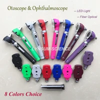 medical fiber optic direct opthalmoscope portable medical otoscopio ear eye care diagnostic mini otoscope ophthalmoscope