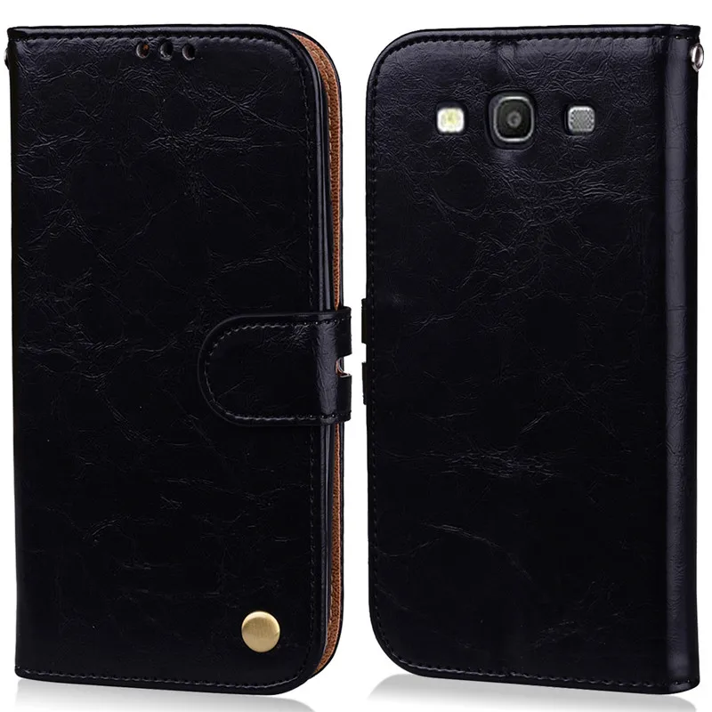 Чехол для Samsung Galaxy S3 i9300 кожаный чехол-бумажник с откидной крышкой Neo i9301 Duos i9300i