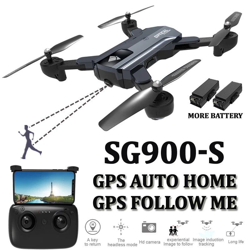 SG900-S gps Дрон с камерой HD 1080P Дрон Профессиональный Wifi RC дроны высота удержания авто возврат RC FPV Квадрокоптер вертолет