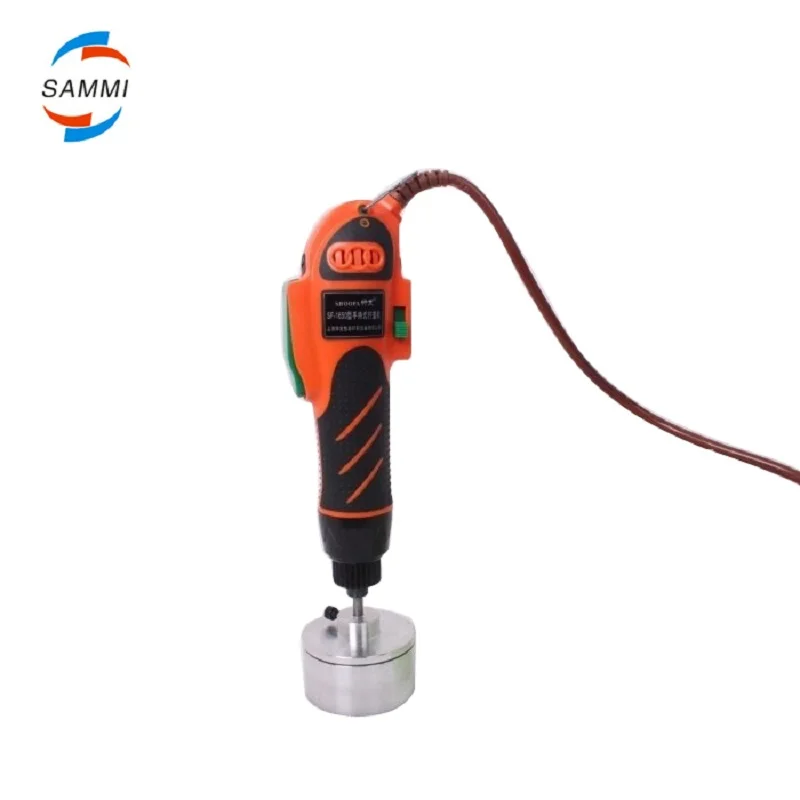 

HandHeld big power capping machine for plastic cap