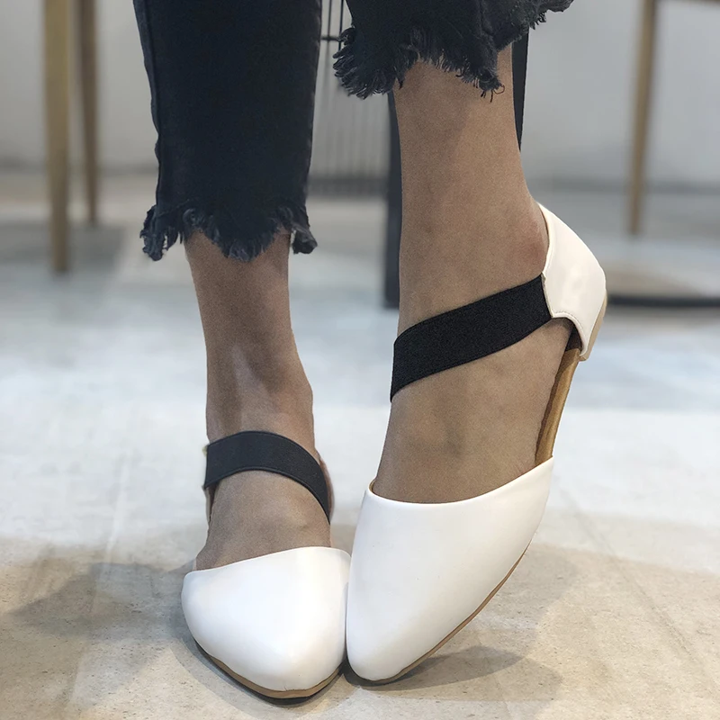 D'orsay/Большие размеры 35-43 коллекция 2019 года летние женские туфли на плоской