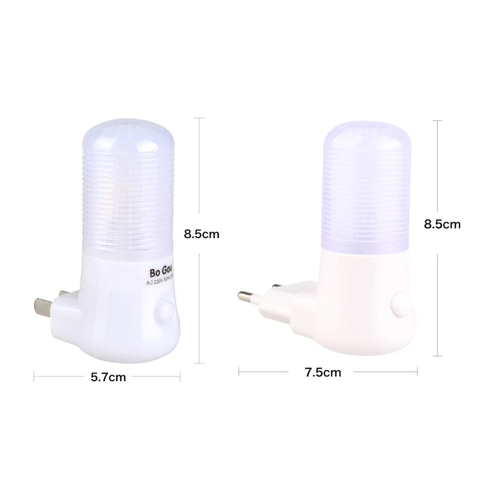 

Novelty LED Night Light Bedside Lamp Wall Socket Light For Children Baby Bedroom Home Decoration Lamp EU/US Plug Dropshipping