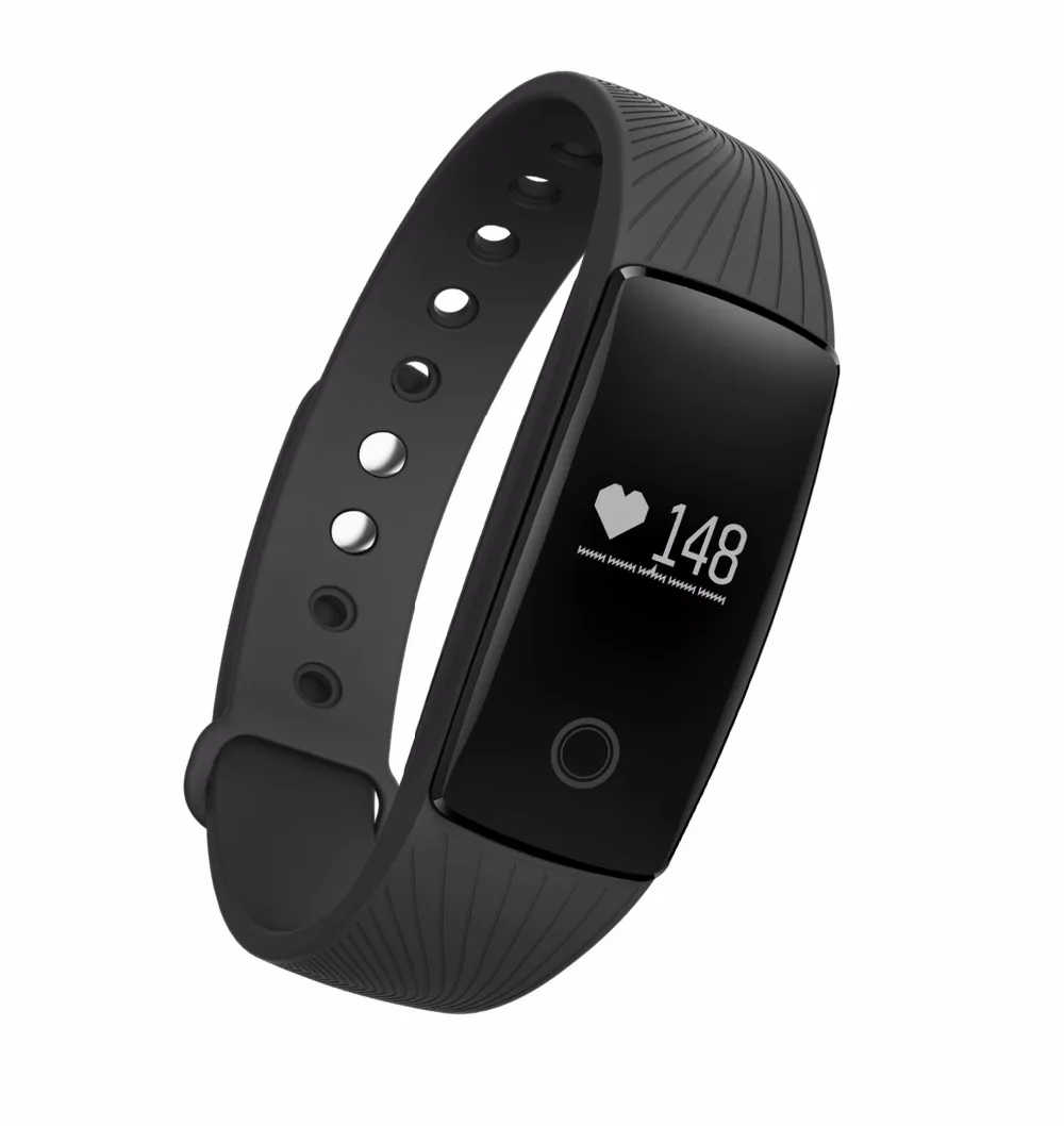 Смарт-браслет Smartch V05C ID107 Bluetooth 4 0 смарт-браслет монитор сердечного ритма Браслет