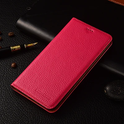 rose Meizu M3 Max чехол KEZiHOME личи Натуральная кожа флип Стенд кожаный чехол Капа для Meizu M3 Max чехол для телефона s coque - Цвет: rose