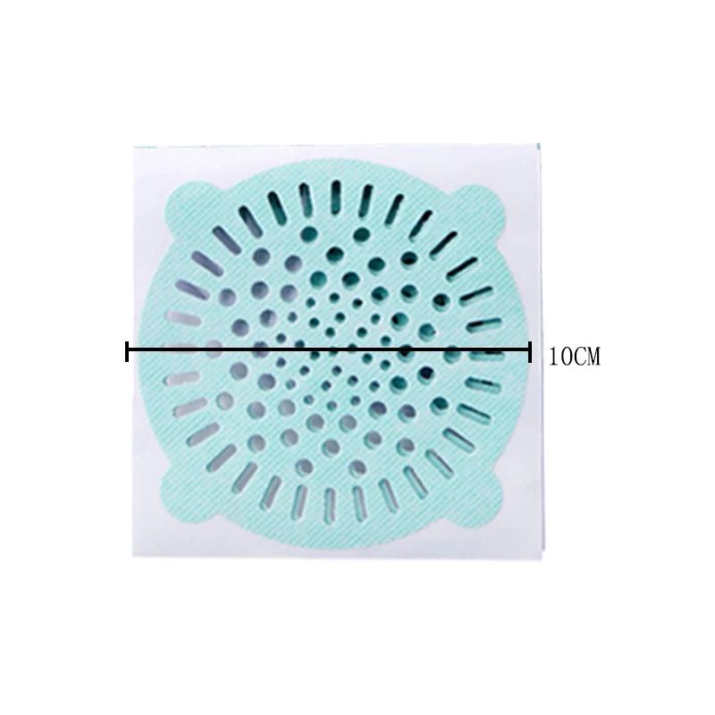 1 шт. нетканый материал антиблокирующий фильтр для слива раковины волос стикер