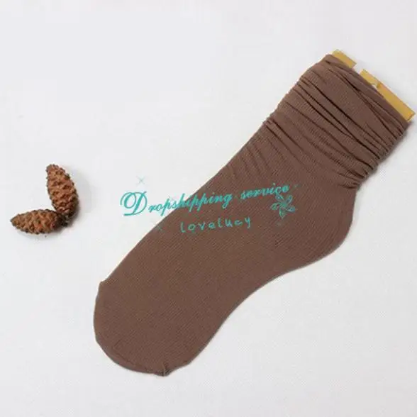 Velvet Retro Candy Colors Socks In Tube Curling Free Shipping | Женская одежда