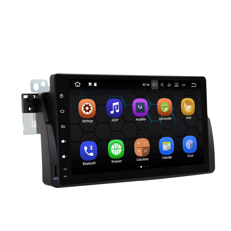 2G RAM 32 ROM Android 9 0 автомобильное радио с GPS навигацией мультимедиа для BMW 3 серии