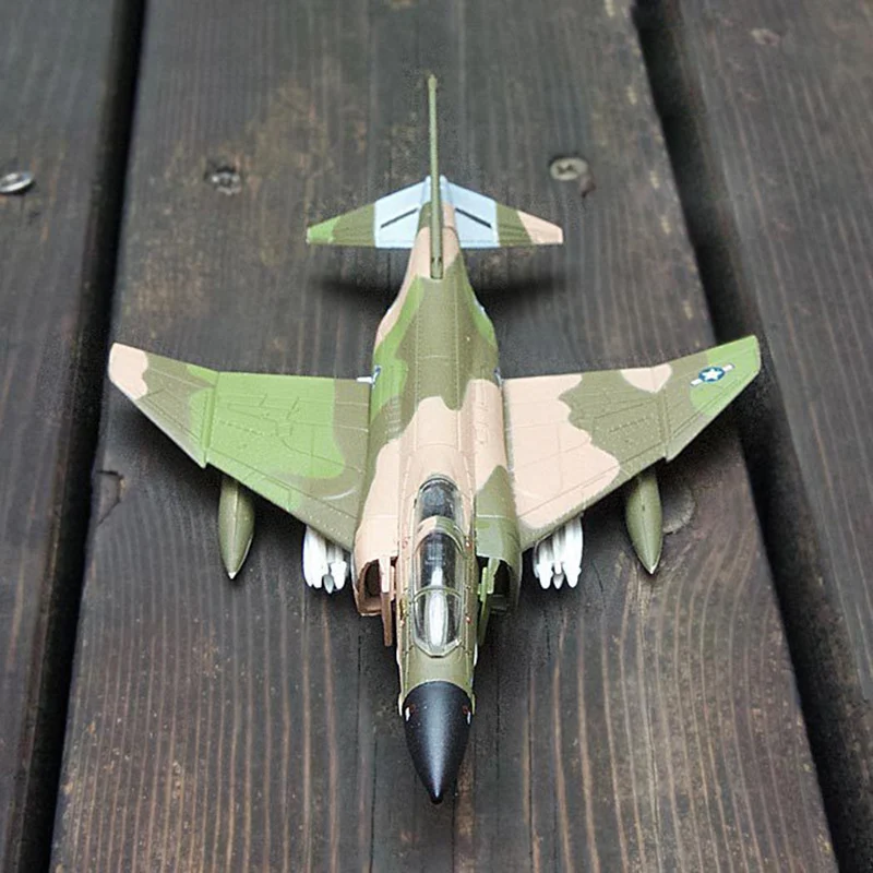 Prenoy военный сплав модель самолета истребитель F4C США Перевозчик F4 Phantom II Классическая Армейская флайтер литья под давлением Масштаб Модель игрушки 1:144