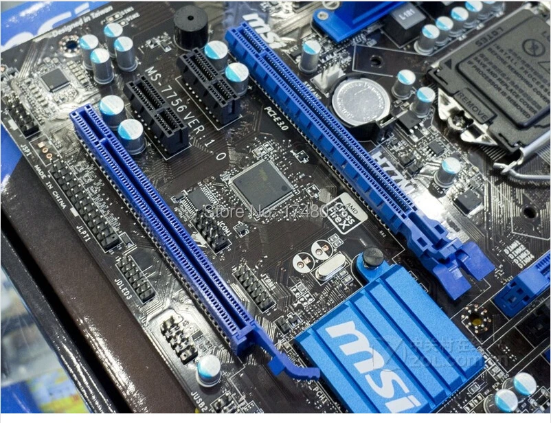 MSI H77MA-G43 оригинальная материнская плата DDR3 LGA 1155 для I3 I5 I7 Процессор 32 Гб USB3.0 SATA3 H77 материнская плата