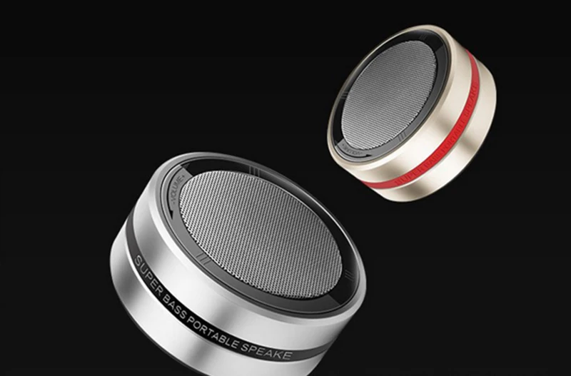 X1 Портативный беспроводной Bluetooth Динамик Металл стерео Super Bass Колонка маленький