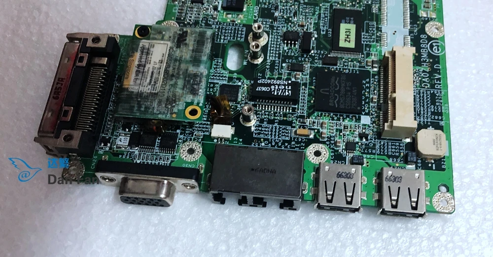 Материнская плата MBFR606001 для ноутбука ACER 1000 материнская DA0ZH3MB8D8 100% Полная