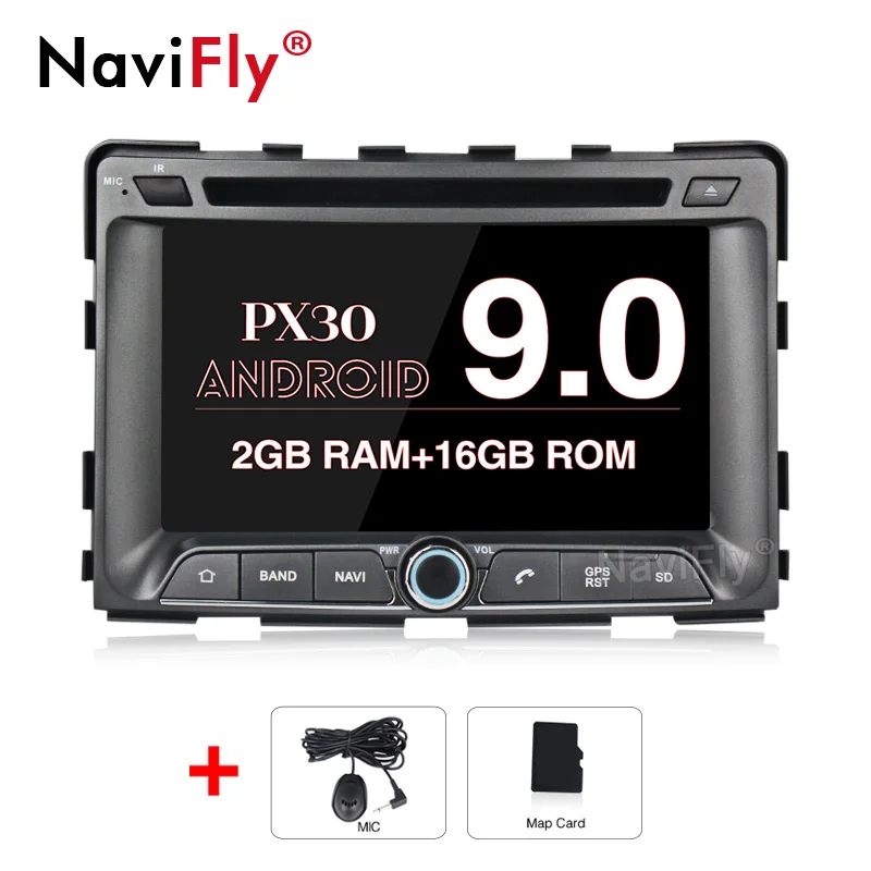 standard Android9.0 2G ram 16G rom автомобильный мультимедийный плеер для SsangYong Rexton 2005- Rodius/stavic 2004 Автомобильная Радио fm кассета - Цвет: standard