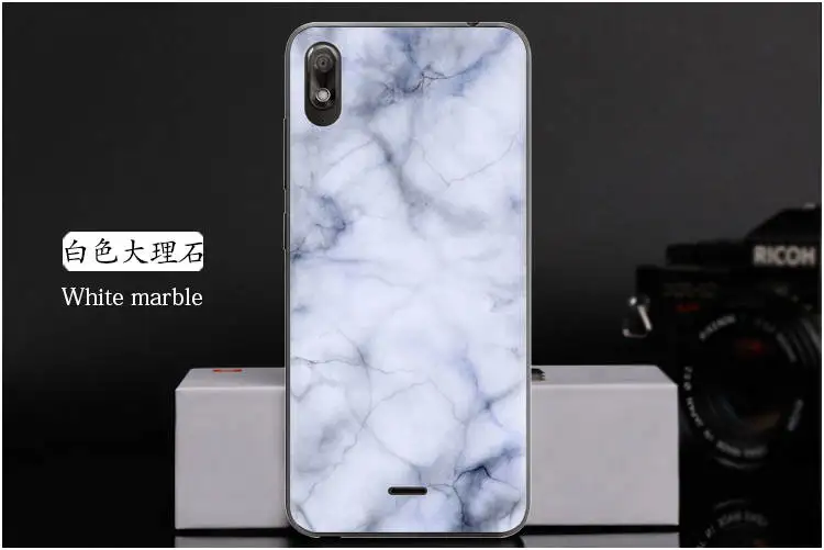 Мягкий силиконовый чехол для телефона чехол для Wiko View 2 Go 5,93 дюймов TPU модный цветной узор окрашенный прозрачный чехол