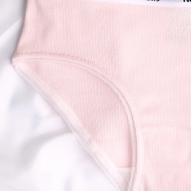 DULASI Для женщин хлопковые трусы с низкой посадкой нижнее белье буквами для