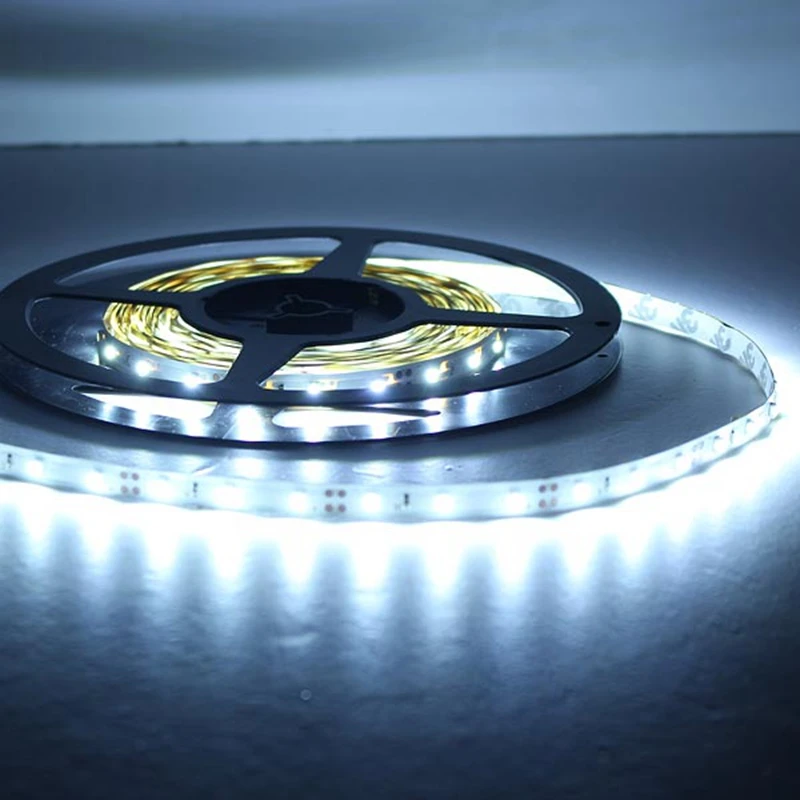 Не водонепроницаемый IP44 5 м 3528 Светодиодная лента свет 300LED DC12V Белая светодиодная