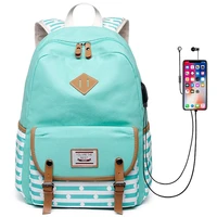 new women backpack usb charging backpacks school bags for teenagers girls laptop backpack mochila feminina students satchel