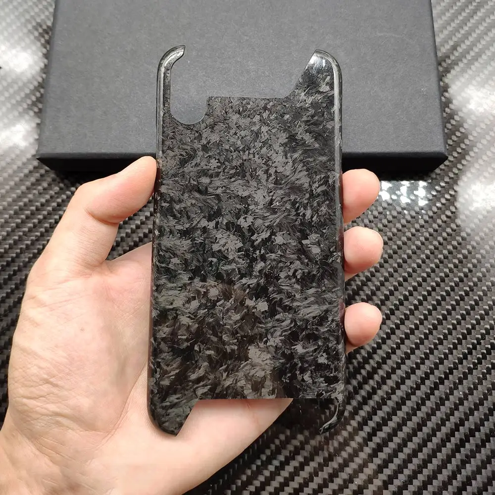 Стиль настоящий кованый чехол из углеродного волокна для iPhone X XS XR крышка четыре стороны защиты для iPhone XS Max Чехол-серебро и золото - Цвет: Original