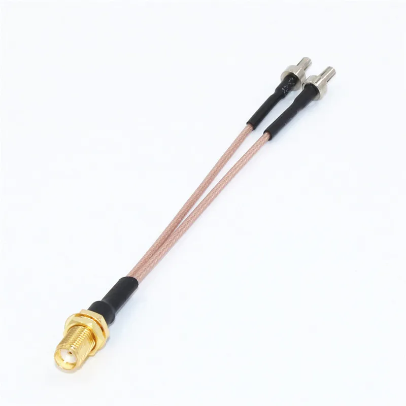 3g 4G антенна SMA мама К CRC9 разъем сплиттер-Сумматор RF коаксиальный косичка кабель для 3g 4G модем маршрутизатор