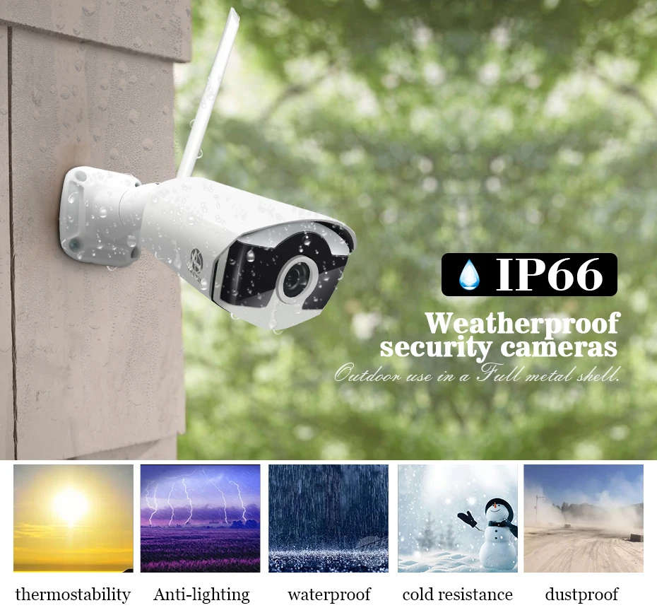 Видеонаблюдение ip Беспроводной комплект 4CH видеонаблюдения NVR 1080 P IP Камера Wi-Fi Камера 2MP CCTV Системы P2P камера видеонаблюдения беспроводная наблюдения Системы