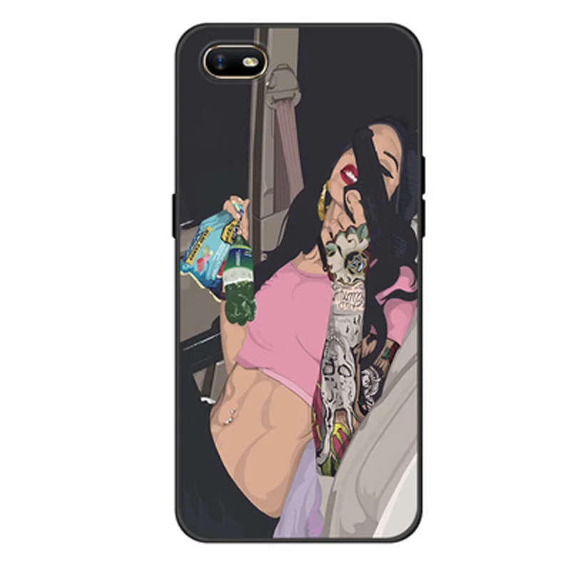 For OPPO Realme C2 Case RealmeC2 Phone Cover Soft Silicone beauty Back Cases Case For OPPO Realme C2 C 2 bumper protective coque