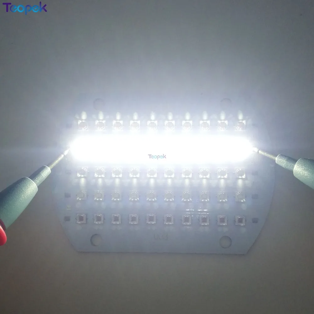 CREE XPE2 XP-E2 50 светодиодов 5 каналы RGBW высокомощный светодиод на медной печатной