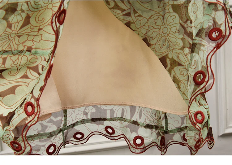 Роскошное дизайнерское Брендовое платье для женщин элегантное шифоновое с