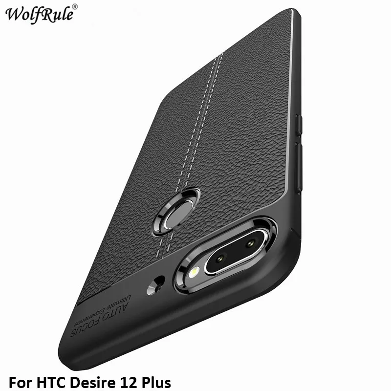 WolfRule чехол для HTC Desire 12 Plus мягкий силиконовый бампер телефона 5 99 дюйма|Бамперы| |