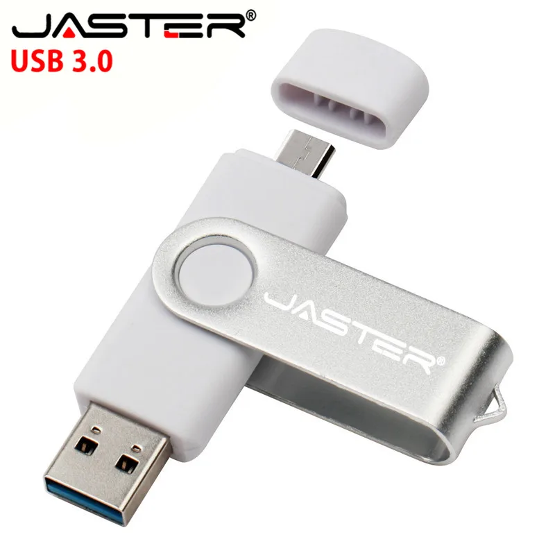 JASTER смартфон флеш накопитель USB 3 0 Металлический 32 Гб 64 Флешка 8 OTG внешний micro usb