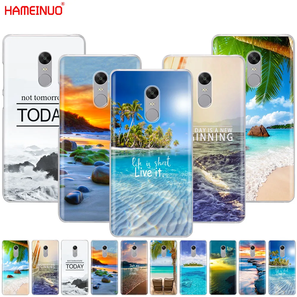 Чехол для телефона HAMEINUO Neverland океанская морская волна Xiaomi redmi 5 4 1s 2 3 3s pro PLUS note 4X 4A