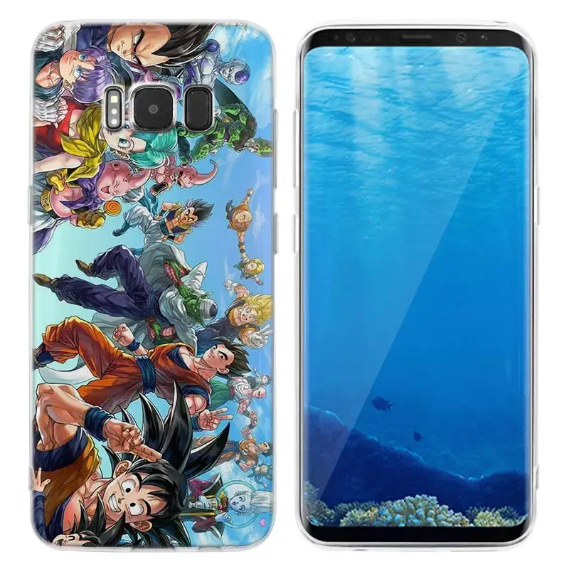 009 Чехол для samsung Galaxy S9 S8 плюс S9Plus S8Plus S9+ S8+ S7 S6 край Драконий жемчуг супер z Забавный мобильный телефон основа Coque S7Edg - Цвет: 009