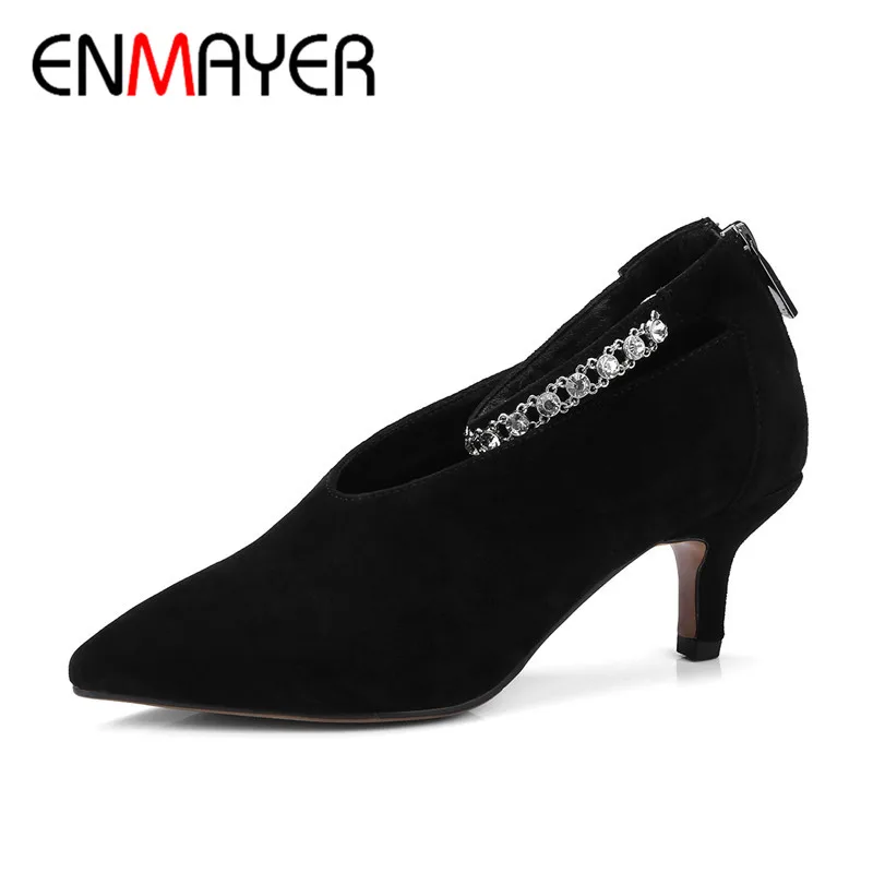 Женские туфли на шнуровке ENMAYERA повседневные лодочки для вечеринки и свидания