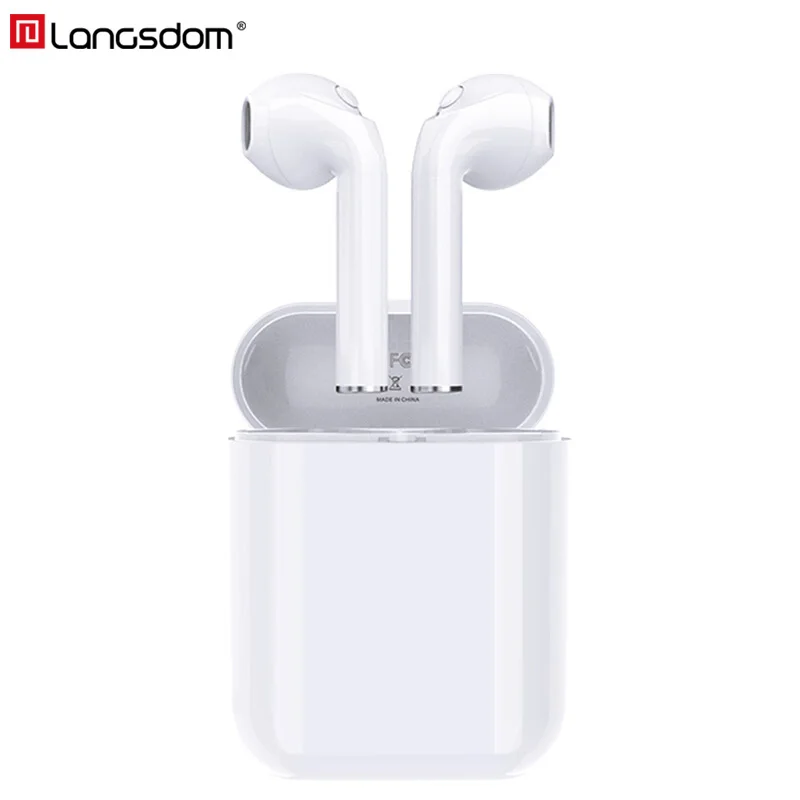 Беспроводные Bluetooth наушники Langsdom настоящие беспроводные портативные