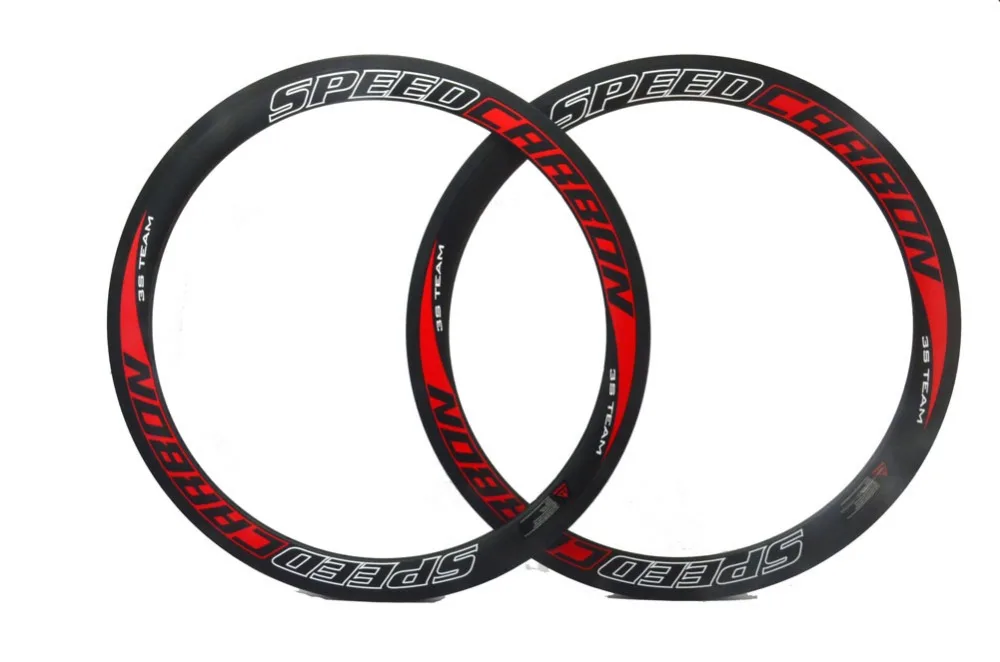 Speedcarbon 50 мм полные карбоновые Ободы 700C клинчер/трубчатый обод велосипеда 20/24