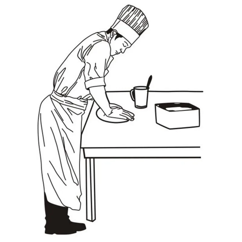 Новое поступление 2018 наклейка для хлебобулочной пекарни магазина тортов Таба