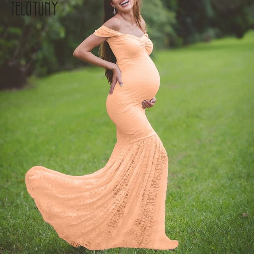 TYELOTUNY платья для беременных фотосессии элегантные сексуальные реквизиты