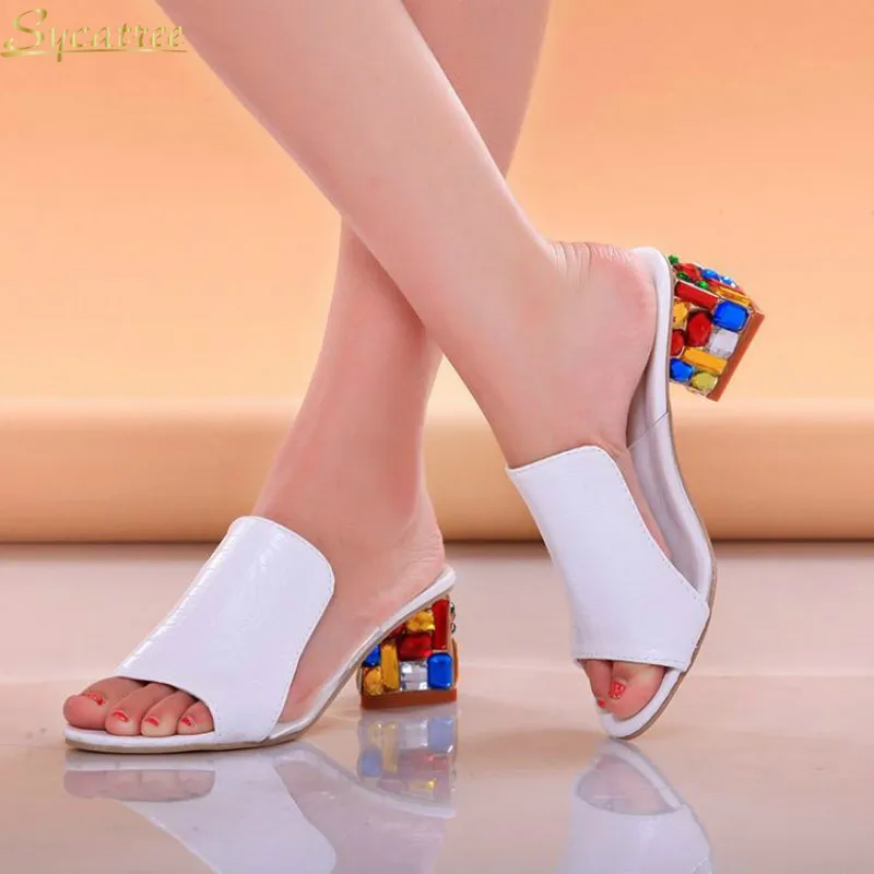 Sycatree women slippers Fashion 2019 cute sandals girls flip flops Verano Zapatillas Zapatos Mujer Sandalias | Обувь