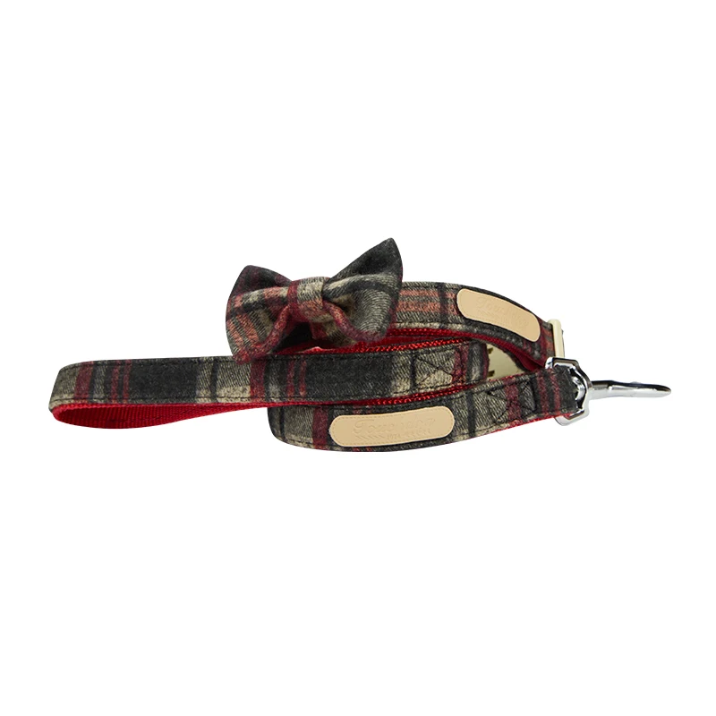 2018 New Arrival Touchdog Bowknot Cute Leash Sets Dog Collar and | Дом и сад