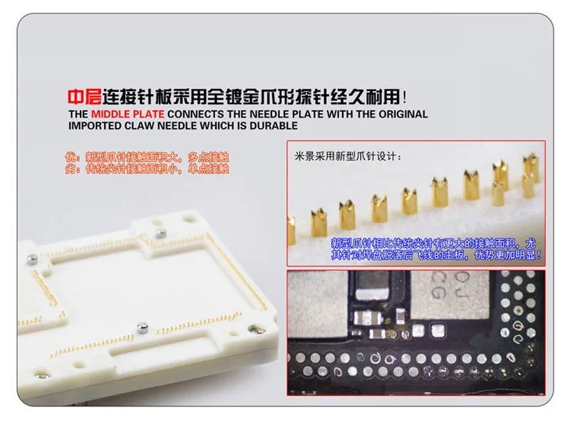 MiJing C13 для iPhone X Xs/Xs Max тестирование функции платы без Meed сварки верхней и нижней основной платы тестер техническое обслуживание приспособление