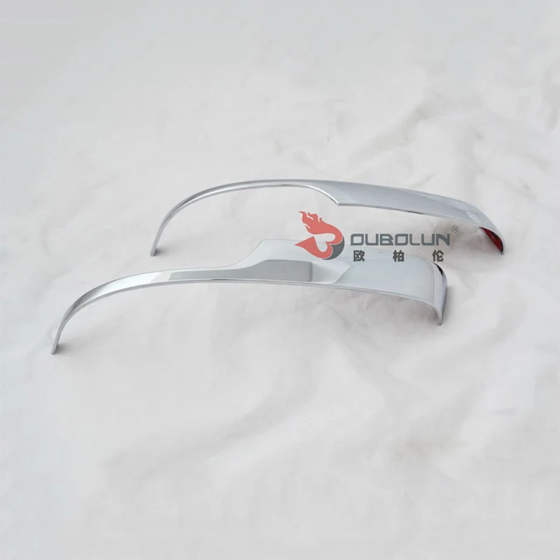 OUBOLUN ABS car accessories Car body kits door mirror scuff plate cover For TOYOTA 2014 Prado | Автомобили и мотоциклы