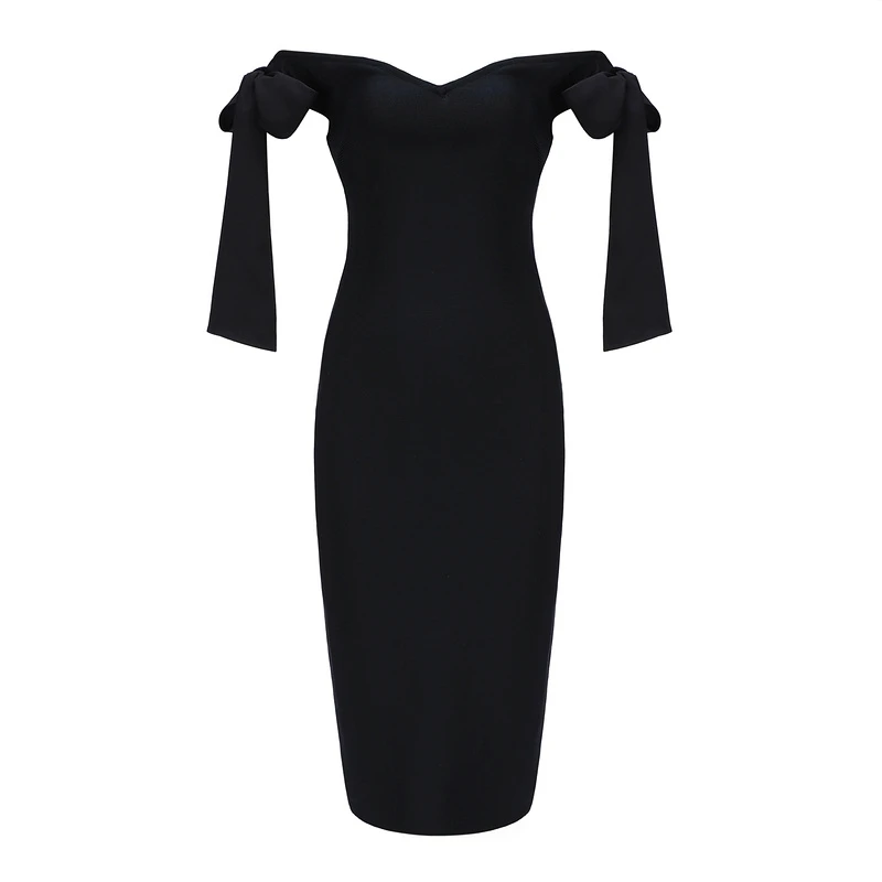Женское Бандажное платье goсоблазнительное с вырезом лодочкой и открытыми